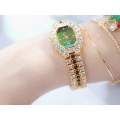 BS 1581 Montres 2021 Marque De Luxe Diamant Quartz Femmes Montre En Or Rose En Acier Inoxydable Horloge Robe montres-bracelets dames montre